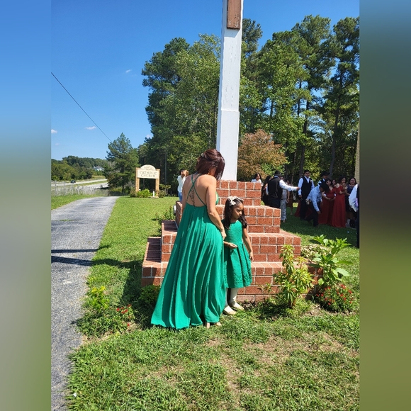 Lulu’s Mythical Kind of Love Green Maxi Dress - Small - Picture 2 of 10